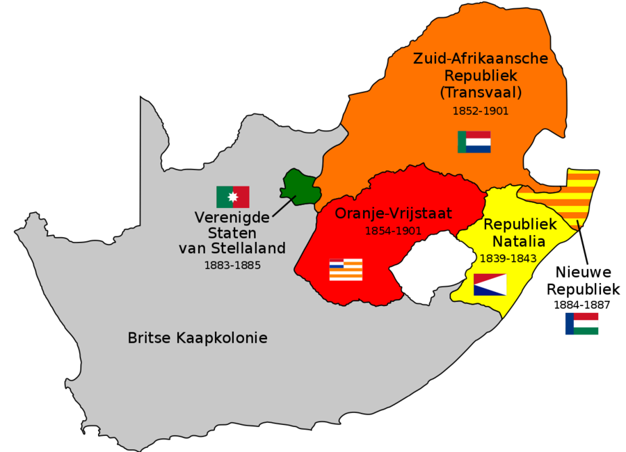 De Boerenrepublieken van Zuid-Afrika